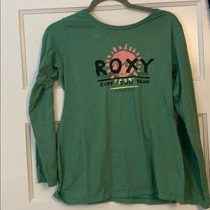 Green roxy shirt